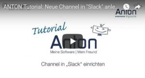 Slack Channel mit ANTON