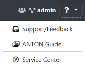 Support und Feedback aus ANTON nutzen
