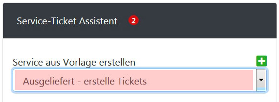 Service Ticket Assistent
