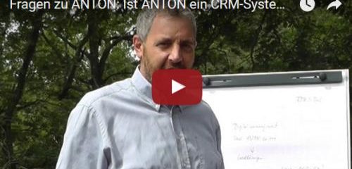 Ist ANTON ein CRM System?